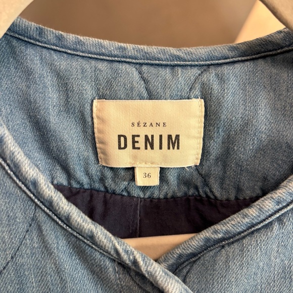 Sezane Farel Denim Jacket - Picture 4 of 4